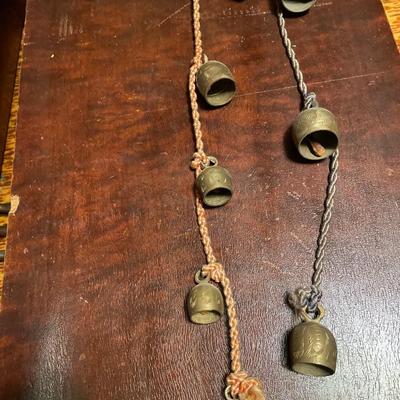 2 strands of brass bells