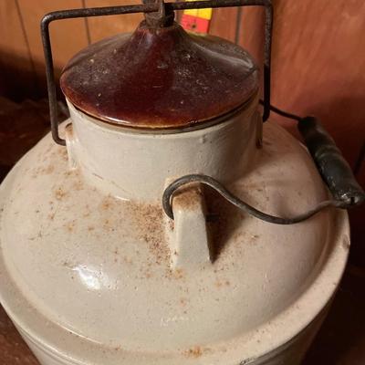 3 gallon Red Wing canning crock with lid