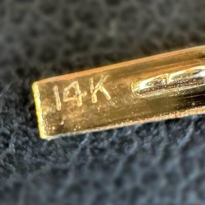 14 k gold chain 22 in