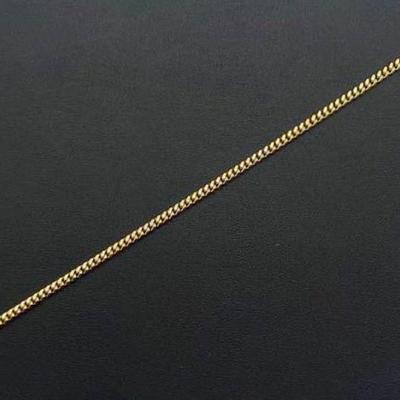 14vk gold bracelet 8 in
