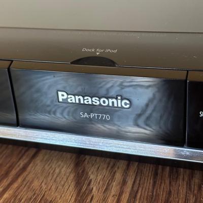 LOT 2L: Panasonic Blue Ray Disc Player w/ DVD Home Theater Sound System - Subwoofer & Speakers