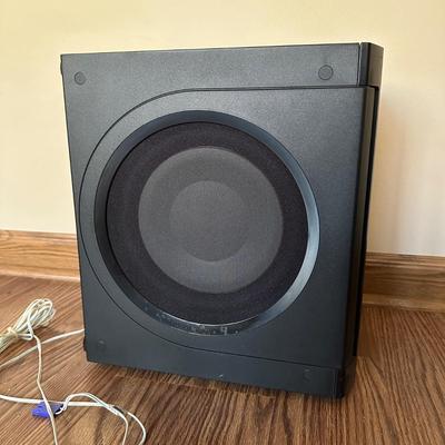 LOT 2L: Panasonic Blue Ray Disc Player w/ DVD Home Theater Sound System - Subwoofer & Speakers