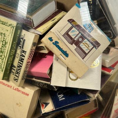 LOT 5L: Vintage Matchbook Collection