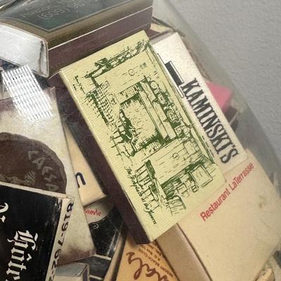 LOT 5L: Vintage Matchbook Collection
