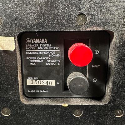 LOT 6L: Yamaha NS 10M Studio Speaker System