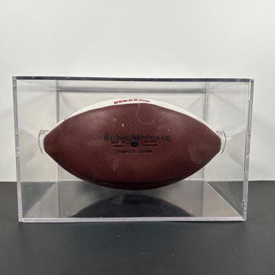 LOT 10L: Football Signed by Ray Isaac, Maxie Baughan, Jevon Kearse & More