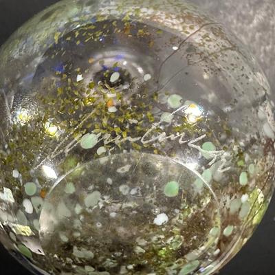 LOT 11L: Vintage Murano Art Glass Candy Dish, Signed Paper Weights & More