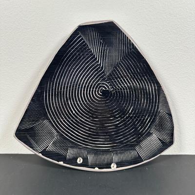 LOT 11L: Vintage Murano Art Glass Candy Dish, Signed Paper Weights & More