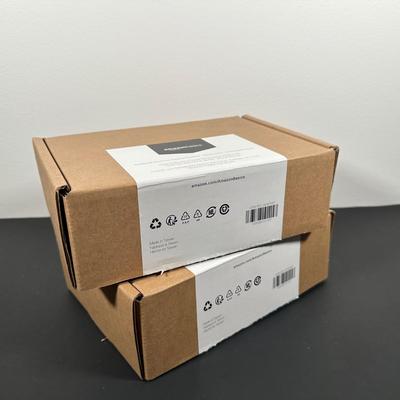 LOT 13L: 2 Chicago Electric Solar Shed Lights & 2 Amazon Basics Electric Keypad Deadbolts - NIP