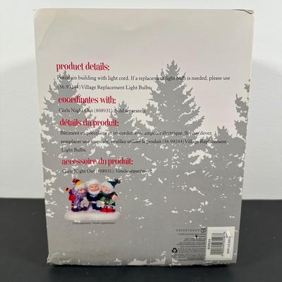 LOT 18L: Department 56 The Heritage Village Collection North Pole Series Porcelain Houses