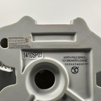 LOT 18L: Department 56 The Heritage Village Collection North Pole Series Porcelain Houses