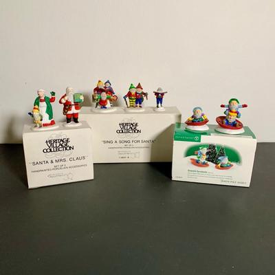 LOT 19 L: Department 56 "Village" Figures, "The Heritage Collection" Figures, & More