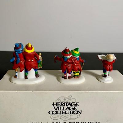 LOT 19 L: Department 56 "Village" Figures, "The Heritage Collection" Figures, & More