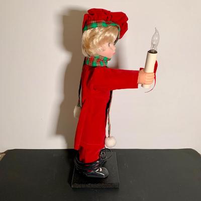 LOT 20 L: "Animated & Illuminated Deluxe Special People" by Design Arts, "Rock Santa" Edition #1, & 1990...