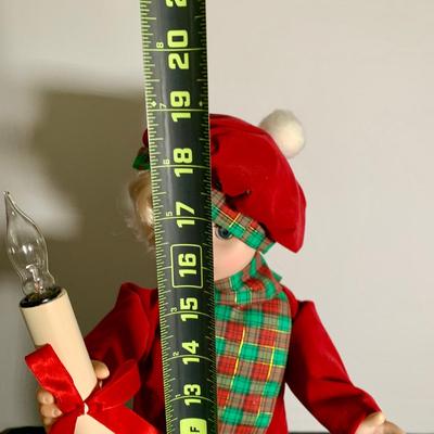 LOT 20 L: "Animated & Illuminated Deluxe Special People" by Design Arts, "Rock Santa" Edition #1, & 1990...