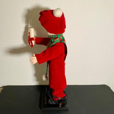 LOT 20 L: "Animated & Illuminated Deluxe Special People" by Design Arts, "Rock Santa" Edition #1, & 1990...