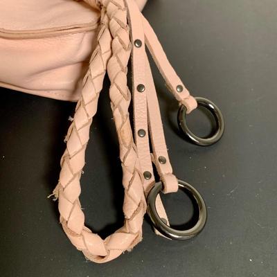 LOT 22 L: Valentina Italian Leather Card Wallet, Koba Pink Leather Cross Body Phone Bag, & Vince Camuto Canary Yellow Pebbled Leather...