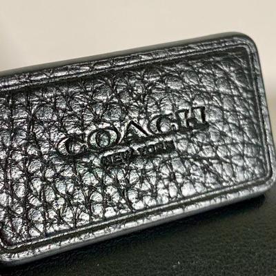 LOT 24 L: Coach Black Sunglasses "Molly" S470 & Marlow Turnlock Chain Crossbody Bag