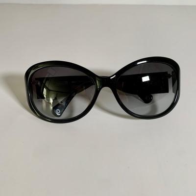 LOT 24 L: Coach Black Sunglasses "Molly" S470 & Marlow Turnlock Chain Crossbody Bag