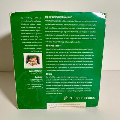 LOT 25 L: St. Nicholas Square Illuminated 2009 "Ryan's Bicycle Shop", 2010 "The Coffee Grounds", Department 56...