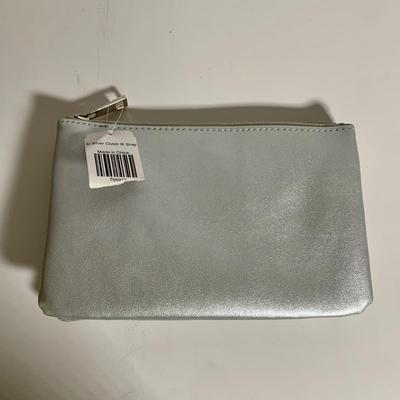 LOT 27 L: Kate Spade "Harlee" Pink Sunglasses, INC Black Bead Bag, NWT Indigo Soul Silver Bag, & More