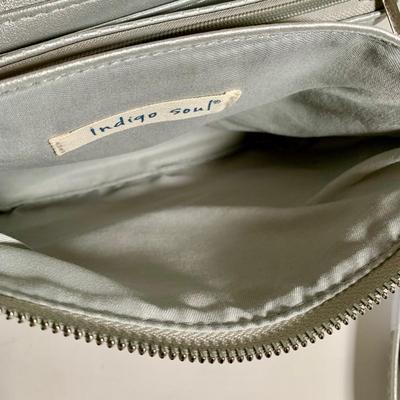 LOT 27 L: Kate Spade "Harlee" Pink Sunglasses, INC Black Bead Bag, NWT Indigo Soul Silver Bag, & More