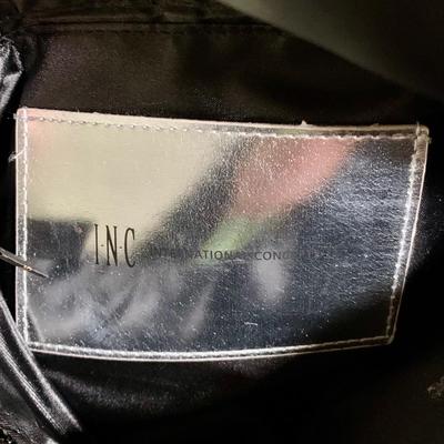 LOT 27 L: Kate Spade "Harlee" Pink Sunglasses, INC Black Bead Bag, NWT Indigo Soul Silver Bag, & More