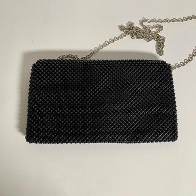 LOT 27 L: Kate Spade "Harlee" Pink Sunglasses, INC Black Bead Bag, NWT Indigo Soul Silver Bag, & More