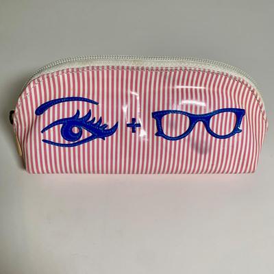 LOT 27 L: Kate Spade "Harlee" Pink Sunglasses, INC Black Bead Bag, NWT Indigo Soul Silver Bag, & More