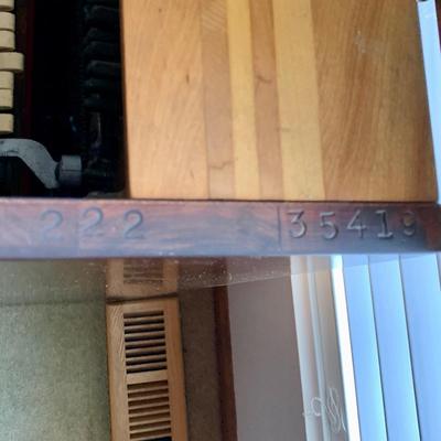 LOT 28 F: Lester Piano w/ Bench