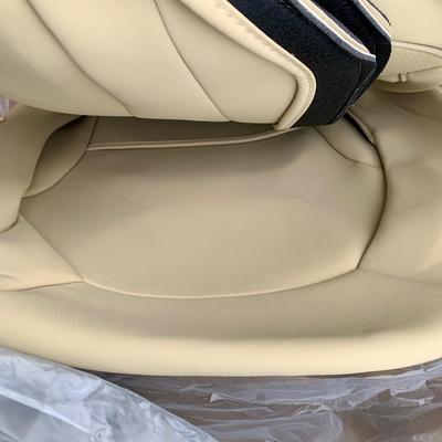 LOT 36 L: Tesla Model 3 Full Surround Seat Covers Light Tan (Never Used)