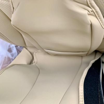 LOT 36 L: Tesla Model 3 Full Surround Seat Covers Light Tan (Never Used)