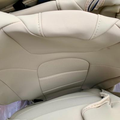 LOT 36 L: Tesla Model 3 Full Surround Seat Covers Light Tan (Never Used)