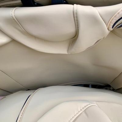 LOT 36 L: Tesla Model 3 Full Surround Seat Covers Light Tan (Never Used)