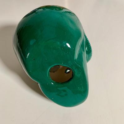 LOT 38 L: NFL Philadelphia Eagles Collection: Glass & Plastic Drinking Glasses, Hand Painted Sugar Skull, Glitter Lamp, & More