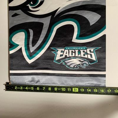 LOT 38 L: NFL Philadelphia Eagles Collection: Glass & Plastic Drinking Glasses, Hand Painted Sugar Skull, Glitter Lamp, & More