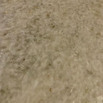 LOT 39 L: Set of 2 Circular Marble Top Tables w/ Metal Bases