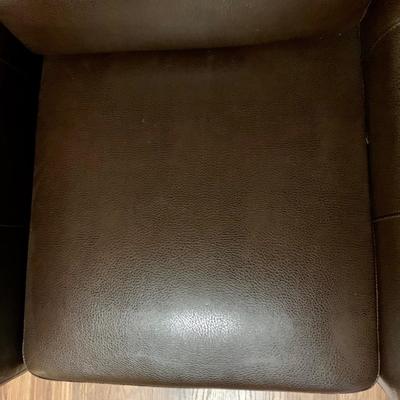 LOT 40 L: Homegoods Stagecoach Brown Recliner