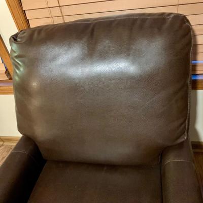 LOT 40 L: Homegoods Stagecoach Brown Recliner