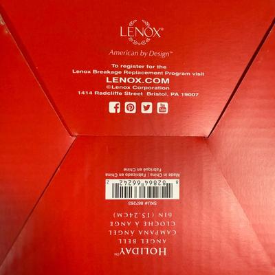 LOT 43D: Angel Home Decor - Lenox Holiday Angel Bell w/ Box, Waterford Crystal Ornaments, Willow Tree & More