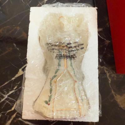 LOT 43D: Angel Home Decor - Lenox Holiday Angel Bell w/ Box, Waterford Crystal Ornaments, Willow Tree & More