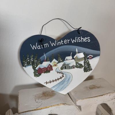 LOT 44D: Collection of Christmas Candles, Decor & More