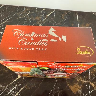 LOT 44D: Collection of Christmas Candles, Decor & More