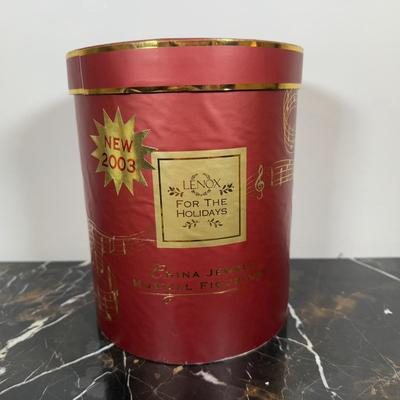 LOT 45D: Lenox China Jewels Santa “Jolly Old Saint Nicholas” Musical Figurine w/ Box