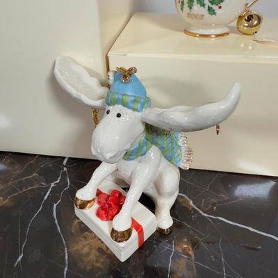 LOT 54D: Lenox Christmas Figurines & Ornaments