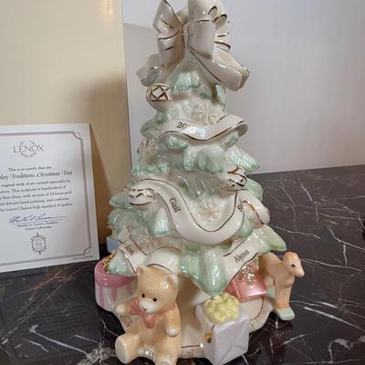 LOT 54D: Lenox Christmas Figurines & Ornaments