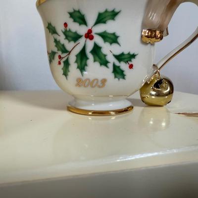 LOT 54D: Lenox Christmas Figurines & Ornaments