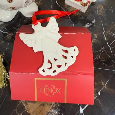 LOT 54D: Lenox Christmas Figurines & Ornaments