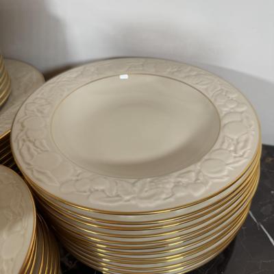 LOT 59D: Lenox Fruits of Life China Set - Service for 12