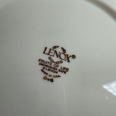 LOT 59D: Lenox Fruits of Life China Set - Service for 12